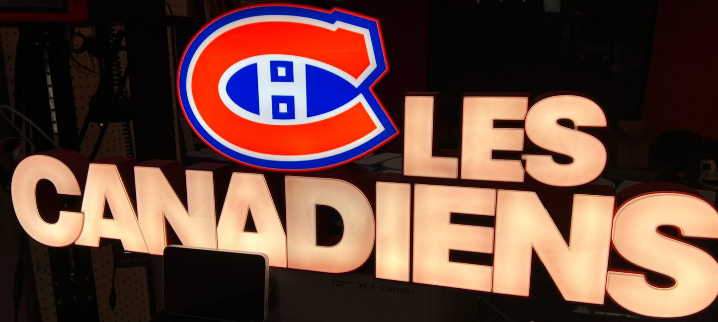 Enseigne Canadiens Montréal