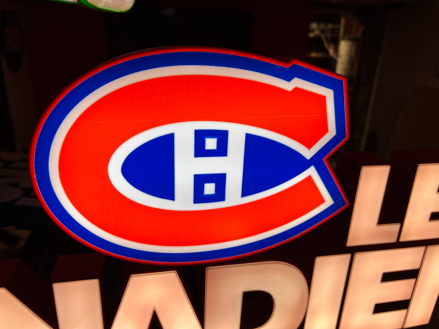 Enseigne Canadiens Montréal