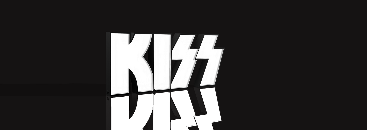 Enseigne KISS – Fichiers STL pour impression 3D